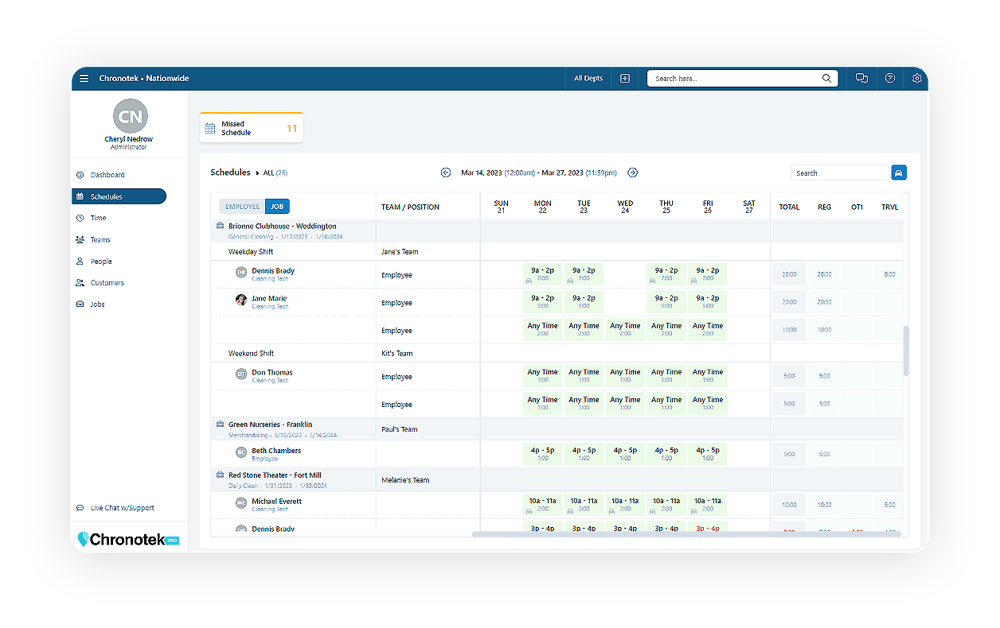 Schedules_Flexible