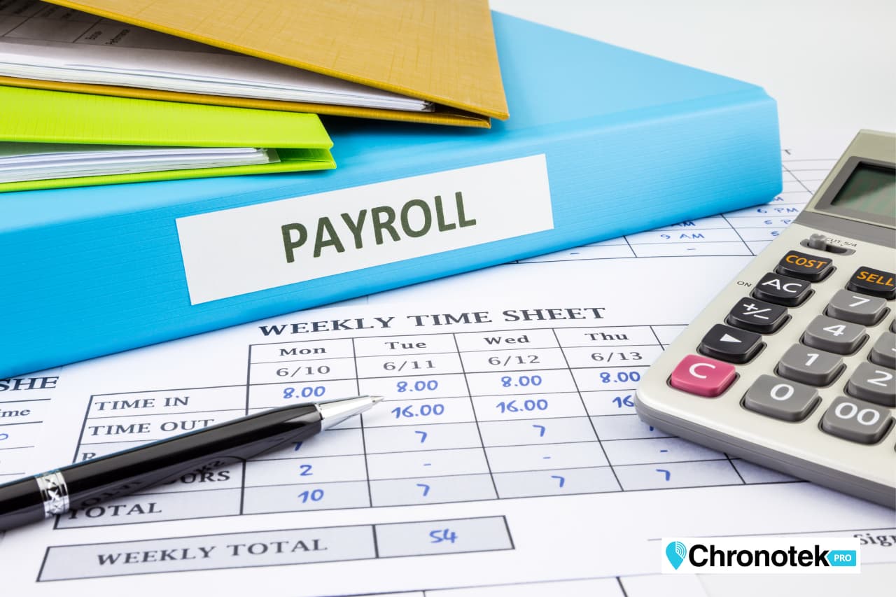 Payroll notebook and employee time card changes
