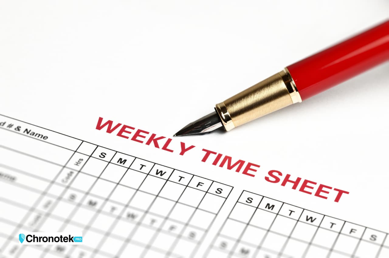 weekly timesheet