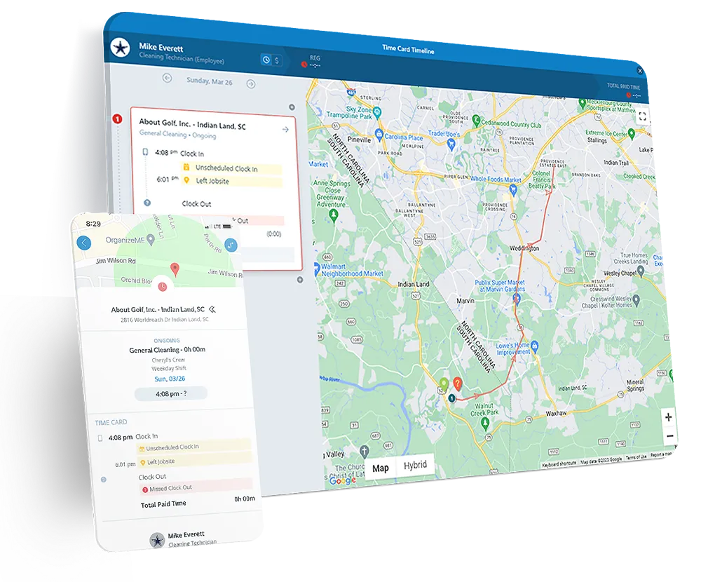 Real-time gps tracking for remote teams