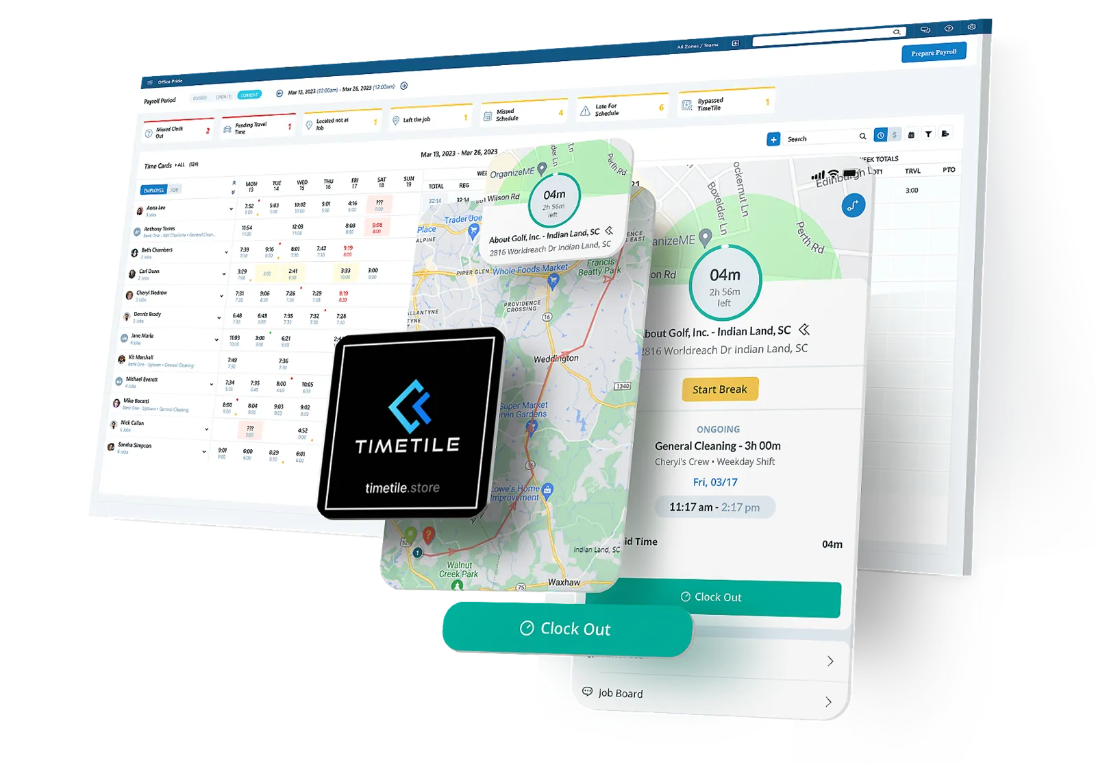 Ensure Employees Are on the Job - Chronotek Pro GPS App