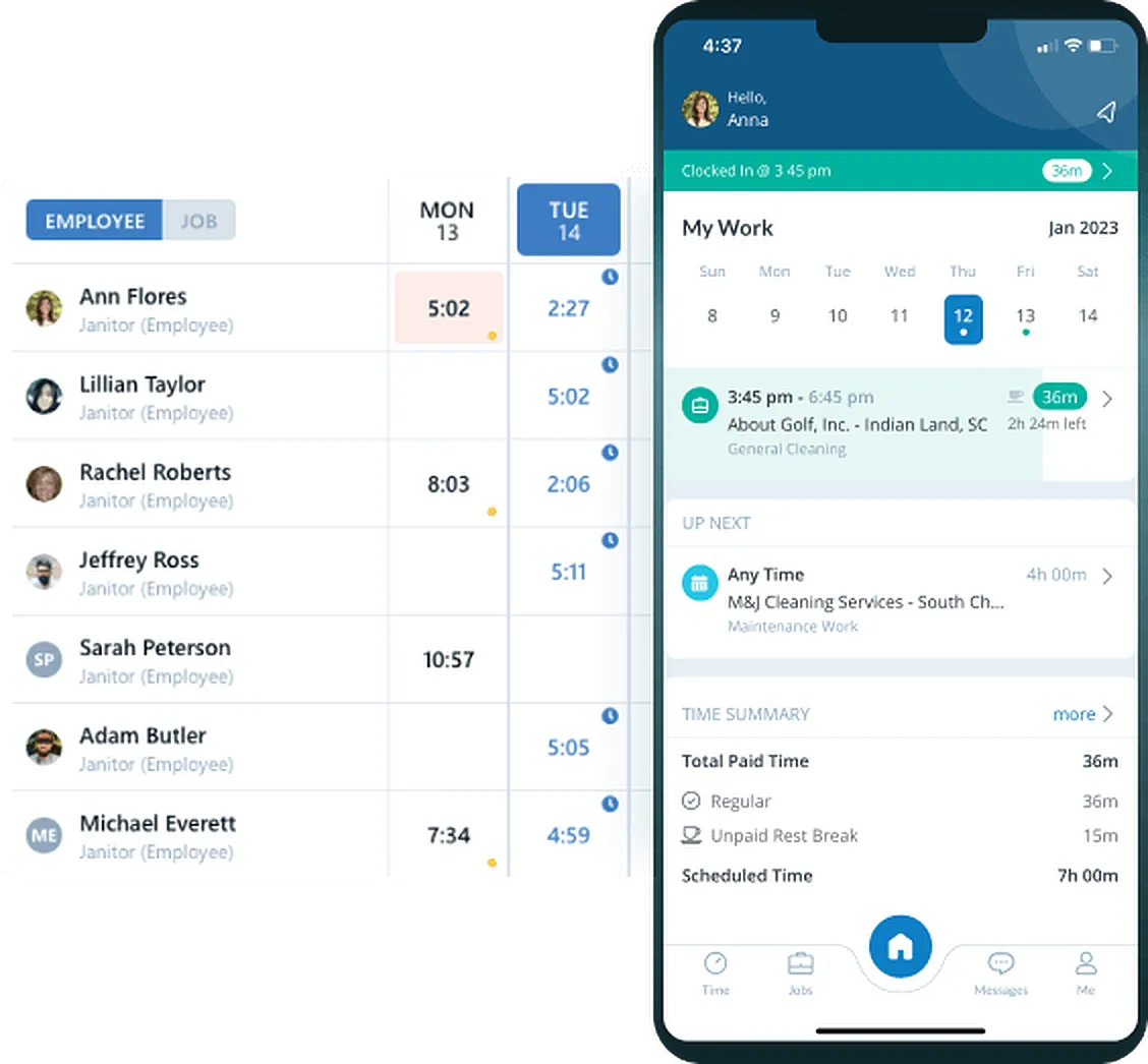 GPS/IVR Timekeeping