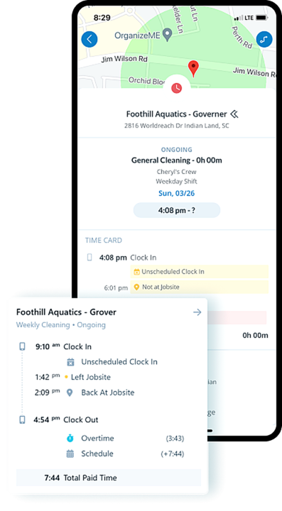 Chronotek Pro App Screens
