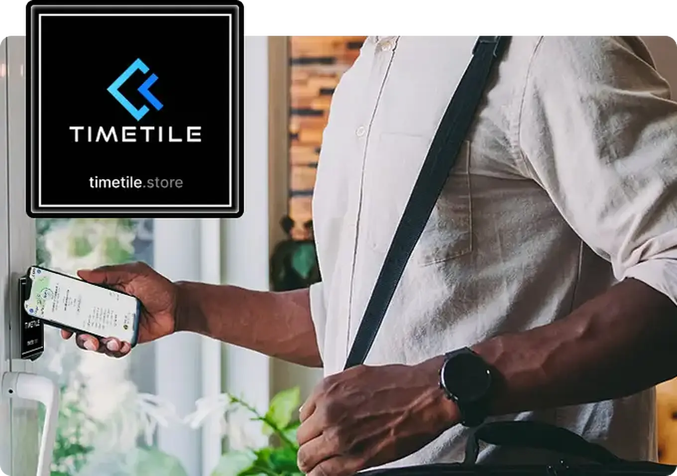 Chronotek Pro timekeeping screen with TimeTiles and GPS